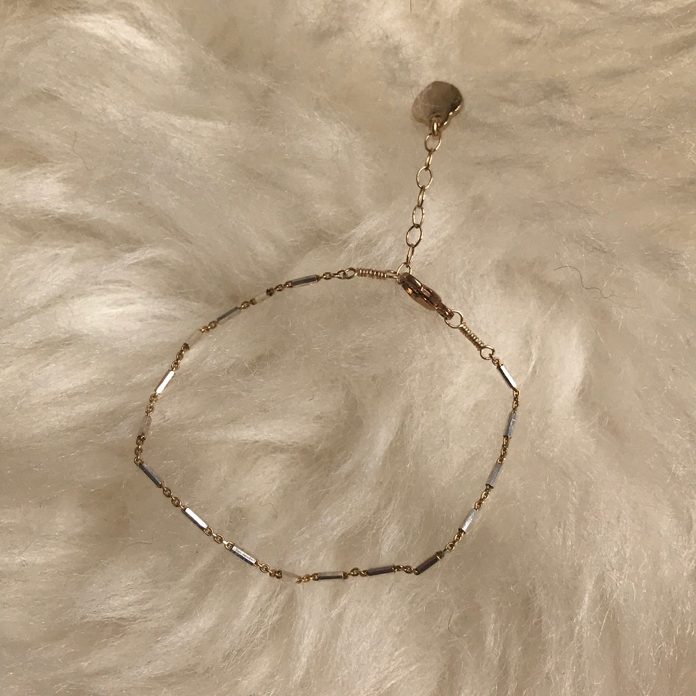 Silver and Gold Bracelet